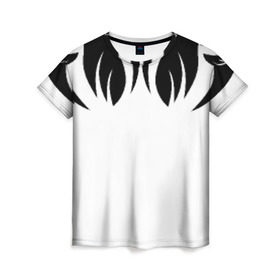 Женская футболка 3D с принтом Гармония в облике в Санкт-Петербурге, 100% полиэфир ( синтетическое хлопкоподобное полотно) | прямой крой, круглый вырез горловины, длина до линии бедер | гармония | гармония в обликесобака | кошка | облик | попугай