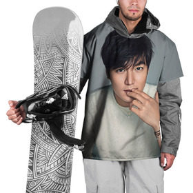 Накидка на куртку 3D с принтом LEE MIN HO в Санкт-Петербурге, 100% полиэстер |  | dramas | k pop | korea | kpop | min ho | minho | дорамы | драмы | к поп | корея | кпоп | ли мин хо | мин хо | минхо. lee min ho