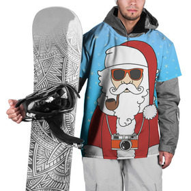 Накидка на куртку 3D с принтом Дед мороз в Санкт-Петербурге, 100% полиэстер |  | Тематика изображения на принте: 2016 | christmas | hipster | new year | дед мороз | животные | нг | новый год | рождество | с новым годом | санта | хипстер