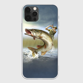 Чехол для iPhone 12 Pro Max с принтом Щука в Санкт-Петербурге, Силикон |  | Тематика изображения на принте: fishing | рыба | рыбак | рыбалка | туризм | щука