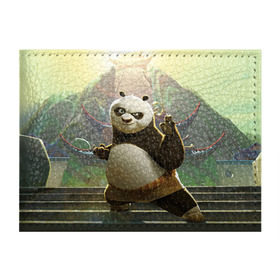 Обложка для студенческого билета с принтом Кунг фу панда в Санкт-Петербурге, натуральная кожа | Размер: 11*8 см; Печать на всей внешней стороне | Тематика изображения на принте: kung fu | kung fu panda | panda | кунг фу | кунг фу панда | кунгфу | панда. кунг фу | по