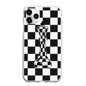 Чехол для iPhone 11 Pro матовый с принтом Ферзь в Санкт-Петербурге, Силикон |  | Тематика изображения на принте: клетки | ферзь | шахматная доска | шахматы