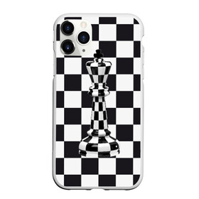 Чехол для iPhone 11 Pro Max матовый с принтом Ферзь в Санкт-Петербурге, Силикон |  | Тематика изображения на принте: клетки | ферзь | шахматная доска | шахматы