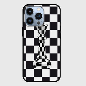 Чехол для iPhone 13 Pro с принтом Ферзь в Санкт-Петербурге,  |  | клетки | ферзь | шахматная доска | шахматы