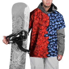 Накидка на куртку 3D с принтом Ягодка в Санкт-Петербурге, 100% полиэстер |  | Тематика изображения на принте: клубника | малина | черника | ягода | ягодка | ягодный