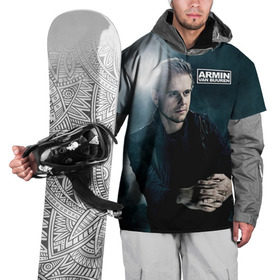 Накидка на куртку 3D с принтом Armin Van Buuren в Санкт-Петербурге, 100% полиэстер |  | addicted | buuren | van | аrmin | армен | бюрен | ван