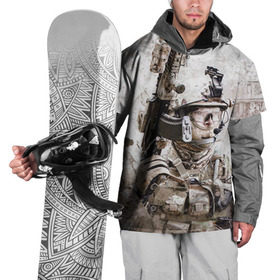 Накидка на куртку 3D с принтом ФСБ Альфа в Санкт-Петербурге, 100% полиэстер |  | Тематика изображения на принте: армия | военный | рф | служба | стрелок | структура
