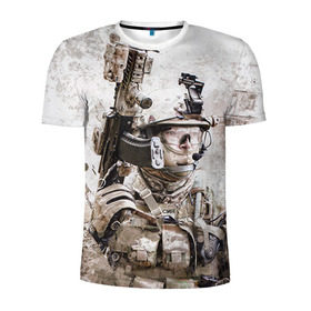 Мужская футболка 3D спортивная с принтом ФСБ Альфа в Санкт-Петербурге, 100% полиэстер с улучшенными характеристиками | приталенный силуэт, круглая горловина, широкие плечи, сужается к линии бедра | армия | военный | рф | служба | стрелок | структура