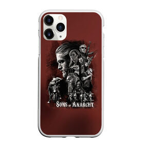 Чехол для iPhone 11 Pro Max матовый с принтом Sons Of Anarchy в Санкт-Петербурге, Силикон |  | sons of anarchy | анархии | сыны