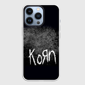 Чехол для iPhone 13 Pro с принтом KoЯn в Санкт-Петербурге,  |  | Тематика изображения на принте: korn | metal | rock | группы | корн | метал | рок