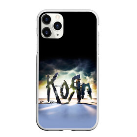 Чехол для iPhone 11 Pro матовый с принтом KoЯn в Санкт-Петербурге, Силикон |  | Тематика изображения на принте: korn | metal | rock | группы | корн | метал | рок