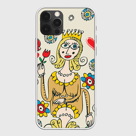 Чехол для iPhone 12 Pro Max с принтом Червовая дама в Санкт-Петербурге, Силикон |  | 14 февраля | love | влюбленные | карты | королева | король | лав | любовь | пара | парные | подарок