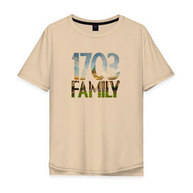 Мужская футболка хлопок Oversize с принтом 1703 family в Санкт-Петербурге, 100% хлопок | свободный крой, круглый ворот, “спинка” длиннее передней части | петербург | питер | санкт | санкт петербург | спб