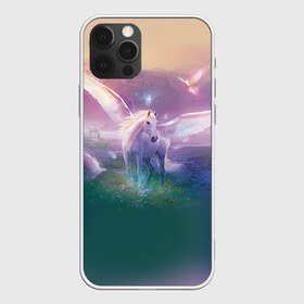 Чехол для iPhone 12 Pro Max с принтом Пегас в Санкт-Петербурге, Силикон |  | horse | horseshoe | акварель | головалошади | грива | единорог | жеребец | животные | конь | лошадь | лошадьскрыльями | подкова | природа | рисуноккрасками