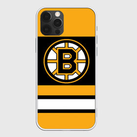 Чехол для iPhone 12 Pro Max с принтом Boston Bruins в Санкт-Петербурге, Силикон |  | Тематика изображения на принте: boston bruins | hockey | nhl | нхл | спорт | хоккей