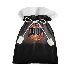 Подарочный 3D мешок с принтом Doom в Санкт-Петербурге, 100% полиэстер | Размер: 29*39 см | doom | game | гибель | дум | игра | игры | обреченность | шутер
