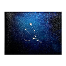 Обложка для студенческого билета с принтом Телец в Санкт-Петербурге, натуральная кожа | Размер: 11*8 см; Печать на всей внешней стороне | Тематика изображения на принте: звезда | звезды | знак зодиака | космос | созвездие | телец