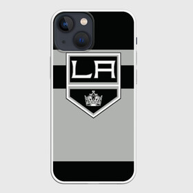 Чехол для iPhone 13 mini с принтом Los Angeles Kings в Санкт-Петербурге,  |  | hockey | los angeles kings | nhl | нхл | спорт | хоккей
