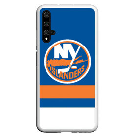 Чехол для Honor 20 с принтом New York Islanders в Санкт-Петербурге, Силикон | Область печати: задняя сторона чехла, без боковых панелей | hockey | new york islander | nhl | нхл | спорт | хоккей