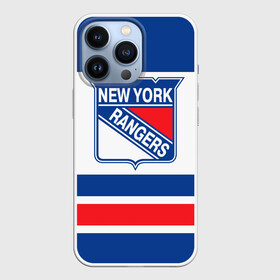 Чехол для iPhone 13 Pro с принтом New York Rangers в Санкт-Петербурге,  |  | hockey | new york rangers | nhl | нхл | спорт | хоккей