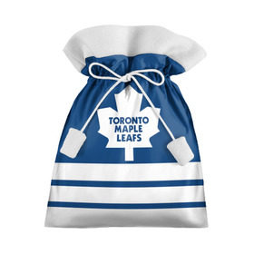 Подарочный 3D мешок с принтом Toronto Maple Leafs в Санкт-Петербурге, 100% полиэстер | Размер: 29*39 см | hockey | nhl | toronto maple leafs | нхл | хоккей