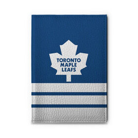 Обложка для автодокументов с принтом Toronto Maple Leafs в Санкт-Петербурге, натуральная кожа |  размер 19,9*13 см; внутри 4 больших “конверта” для документов и один маленький отдел — туда идеально встанут права | hockey | nhl | toronto maple leafs | нхл | хоккей