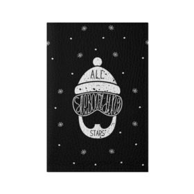 Обложка для паспорта матовая кожа с принтом Бородатый сноубордист в Санкт-Петербурге, натуральная матовая кожа | размер 19,3 х 13,7 см; прозрачные пластиковые крепления | extreme | snowboard | сноуборд | сноубордист | экстрим