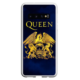 Чехол для Samsung Galaxy S10 с принтом Группа Queen в Санкт-Петербурге, Силикон | Область печати: задняя сторона чехла, без боковых панелей | freddie | heavy | mercury | metal | queen | rock | квин | куин | меркури | меркюри | метал | рок | фредди меркьюри | фреди | хэви