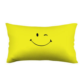 Подушка 3D антистресс с принтом Смайл в Санкт-Петербурге, наволочка — 100% полиэстер, наполнитель — вспененный полистирол | состоит из подушки и наволочки на молнии | emoji | smile | жёлтый | смайл | смайлик | улыбка | эмодзи | эмоции