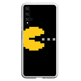 Чехол для Honor 20 с принтом PAC-MAN в Санкт-Петербурге, Силикон | Область печати: задняя сторона чехла, без боковых панелей | Тематика изображения на принте: 14 февраля | love | pac man | pacman | влюбленные | день влюбленных | день святого валентина | любовь | пакман | пекман | пиксели