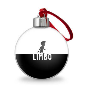 Ёлочный шар с принтом Limbo в Санкт-Петербурге, Пластик | Диаметр: 77 мм | limbo | игра | лимбо | мальчик