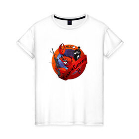 Женская футболка хлопок с принтом Рак MLG в Санкт-Петербурге, 100% хлопок | прямой крой, круглый вырез горловины, длина до линии бедер, слегка спущенное плечо | cancer | mlg | рак