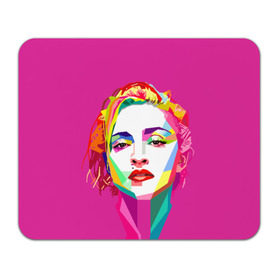 Коврик прямоугольный с принтом Мадонна в Санкт-Петербурге, натуральный каучук | размер 230 х 185 мм; запечатка лицевой стороны | искусство | мадонна | певица | поп арт