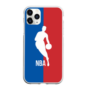 Чехол для iPhone 11 Pro матовый с принтом Эмблема NBA в Санкт-Петербурге, Силикон |  | Тематика изображения на принте: basketball | nba | баскет | баскетбол | баскетбольный | нба | спорт | эмблема