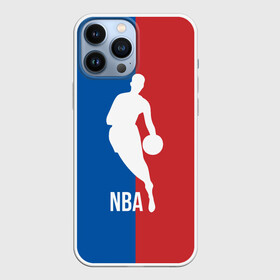 Чехол для iPhone 13 Pro Max с принтом Эмблема NBA в Санкт-Петербурге,  |  | Тематика изображения на принте: basketball | nba | баскет | баскетбол | баскетбольный | нба | спорт | эмблема