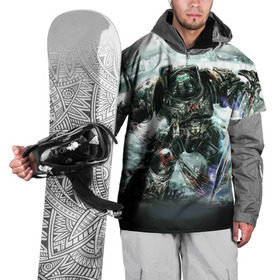 Накидка на куртку 3D с принтом Терминатор в Санкт-Петербурге, 100% полиэстер |  | Тематика изображения на принте: 40000 | 40k | terminator | warhammer | броня | вархаммер | ваха | терминатор