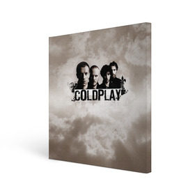 Холст квадратный с принтом Coldplay в Санкт-Петербурге, 100% ПВХ |  | coldplay | rock | колдплэй | рок