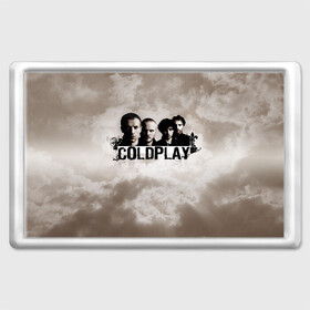 Магнит 45*70 с принтом Coldplay в Санкт-Петербурге, Пластик | Размер: 78*52 мм; Размер печати: 70*45 | coldplay | rock | колдплэй | рок