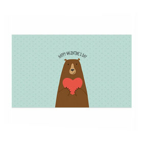 Бумага для упаковки 3D с принтом Медведь с сердцем в Санкт-Петербурге, пластик и полированная сталь | круглая форма, металлическое крепление в виде кольца | Тематика изображения на принте: 14 февраля | bears | love | love you | валентин | влюбленные | день святого валентина | лав | любовь | медведб | медведи | мишки | подарок девушке | подарок парню