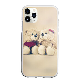 Чехол для iPhone 11 Pro матовый с принтом Love teddy bears в Санкт-Петербурге, Силикон |  | 14 февраля | bears | teddy | валентин | день святого валентина | игрушки | медведи | милый | мимими | мишка | мишки | подарки | подарок | подарок девушке | подарок парню | тедди