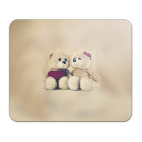 Коврик прямоугольный с принтом Love teddy bears в Санкт-Петербурге, натуральный каучук | размер 230 х 185 мм; запечатка лицевой стороны | Тематика изображения на принте: 14 февраля | bears | teddy | валентин | день святого валентина | игрушки | медведи | милый | мимими | мишка | мишки | подарки | подарок | подарок девушке | подарок парню | тедди