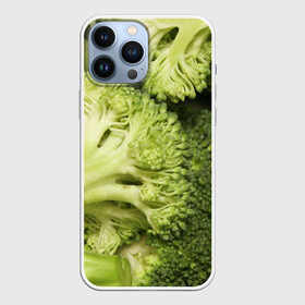 Чехол для iPhone 13 Pro Max с принтом Брокколи в Санкт-Петербурге,  |  | vegan | vegetarian | брокколи | будизм | веган | вегетарианство | йога | сыроедение | фитнес