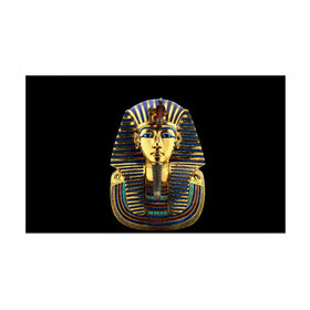Бумага для упаковки 3D с принтом Фараон Тутанхамон в Санкт-Петербурге, пластик и полированная сталь | круглая форма, металлическое крепление в виде кольца | Тематика изображения на принте: египет | тутанхамон | фараон | фараон тутанхамонмаска фараона