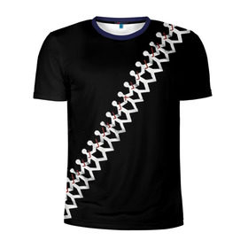 Мужская футболка 3D спортивная с принтом Three Days Grace 9 в Санкт-Петербурге, 100% полиэстер с улучшенными характеристиками | приталенный силуэт, круглая горловина, широкие плечи, сужается к линии бедра | three days grace