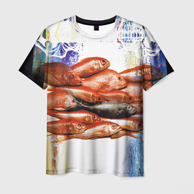 Мужская футболка 3D с принтом Three Days Grace 10 в Санкт-Петербурге, 100% полиэфир | прямой крой, круглый вырез горловины, длина до линии бедер | x files | малдер | материалы | секретные | скалли