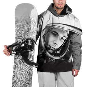 Накидка на куртку 3D с принтом Гагарин 1 в Санкт-Петербурге, 100% полиэстер |  | гагарин | космос | космос наш | поехали | ретро | ссср | юрий гагарин