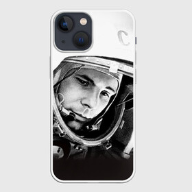 Чехол для iPhone 13 mini с принтом Гагарин 1 в Санкт-Петербурге,  |  | гагарин | космос | космос наш | поехали | ретро | ссср | юрий гагарин