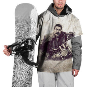 Накидка на куртку 3D с принтом Сталин 2 в Санкт-Петербурге, 100% полиэстер |  | знаменитости | иосиф сталин | ретро | ссср