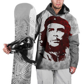 Накидка на куртку 3D с принтом Че Гевара 1 в Санкт-Петербурге, 100% полиэстер |  | ernesto che guevara | куба | революционер | революция | ретро | эрнесто че гевара