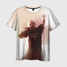 Мужская футболка 3D с принтом Горшок в Санкт-Петербурге, 100% полиэфир | прямой крой, круглый вырез горловины, длина до линии бедер | король и шут